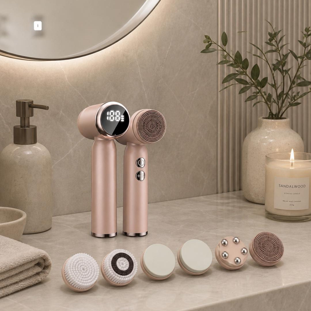 Portable Facial Ultrasonic Massage Cleanser