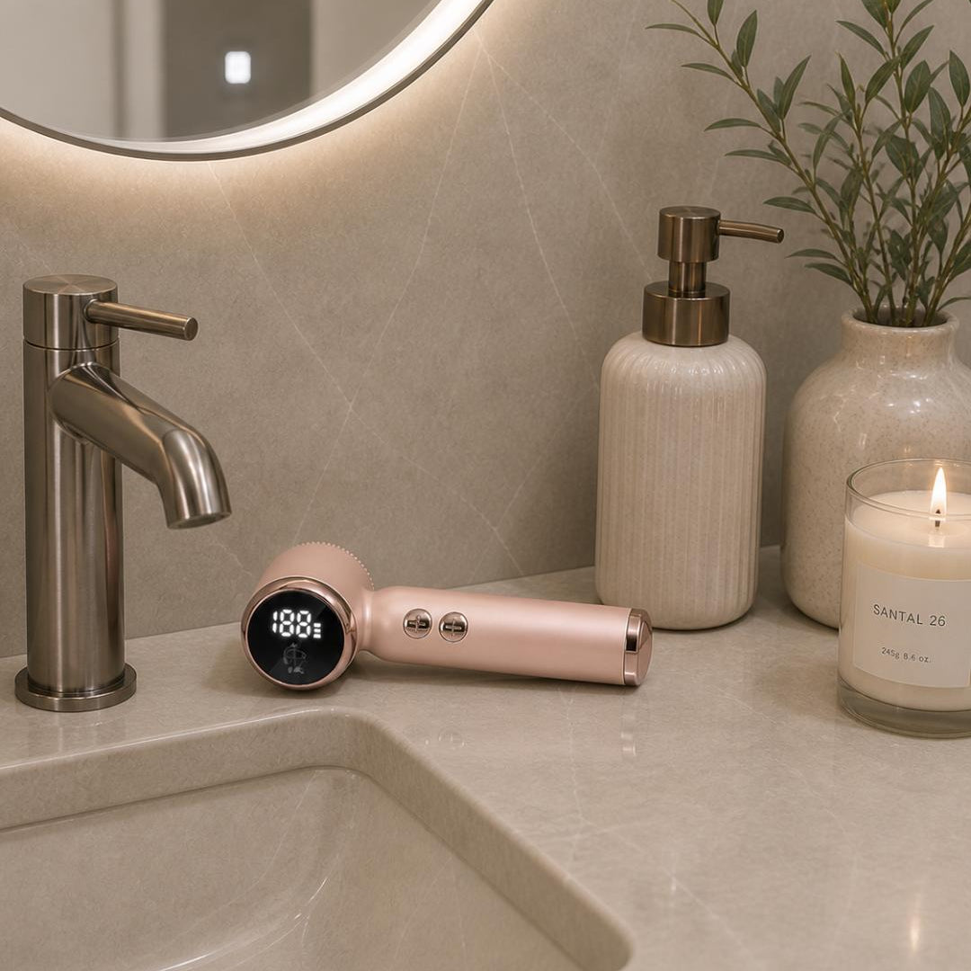 Portable Facial Ultrasonic Massage Cleanser