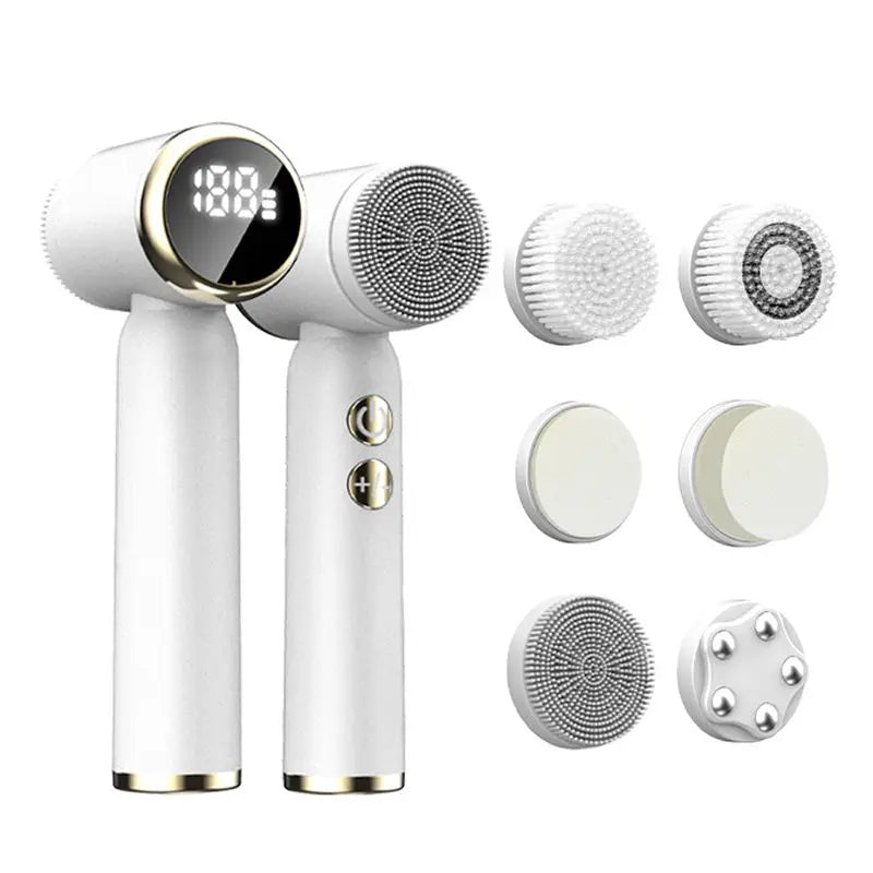 Portable Waterproof Facial Ultrasonic Massage Cleanser