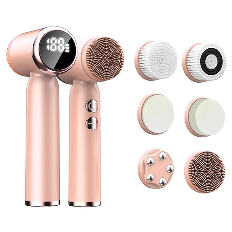 Portable Waterproof Facial Ultrasonic Massage Cleanser